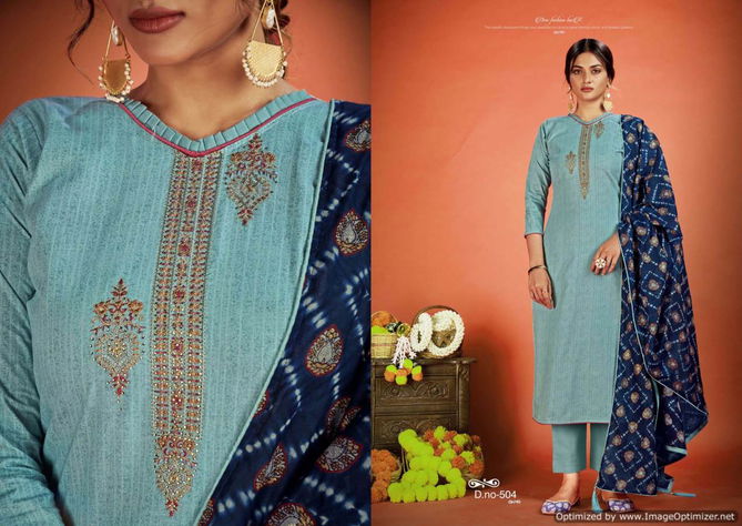 Netra Vol 5 By Vastu Embroidery Printed Cotton Readymade Dress Wholesale Shop In Surat